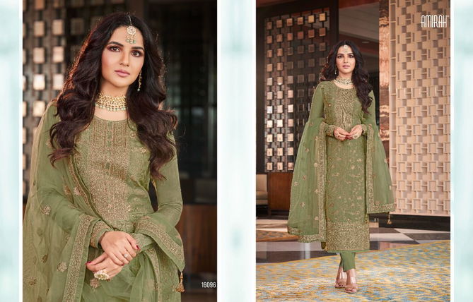 Amirah Sofia Dola Silk Fancy Festive Wear Embroidery Salwar Kameez Latest Collection